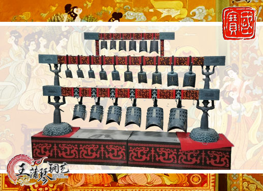 22件C型編鐘、小型演奏級、F調(diào)主旋律