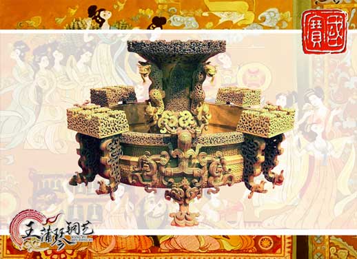 銅尊盤，曾侯乙尊盤，國(guó)寶級(jí)文物之一